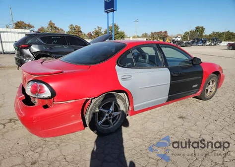 2000 Pontiac Grand Prix Gtp from USA, damaged, VIN 1G2WR5215YF351521